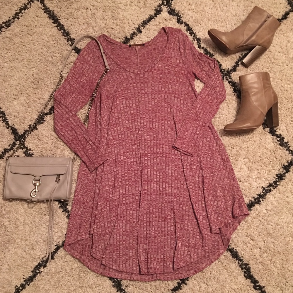 Jersey knit dress